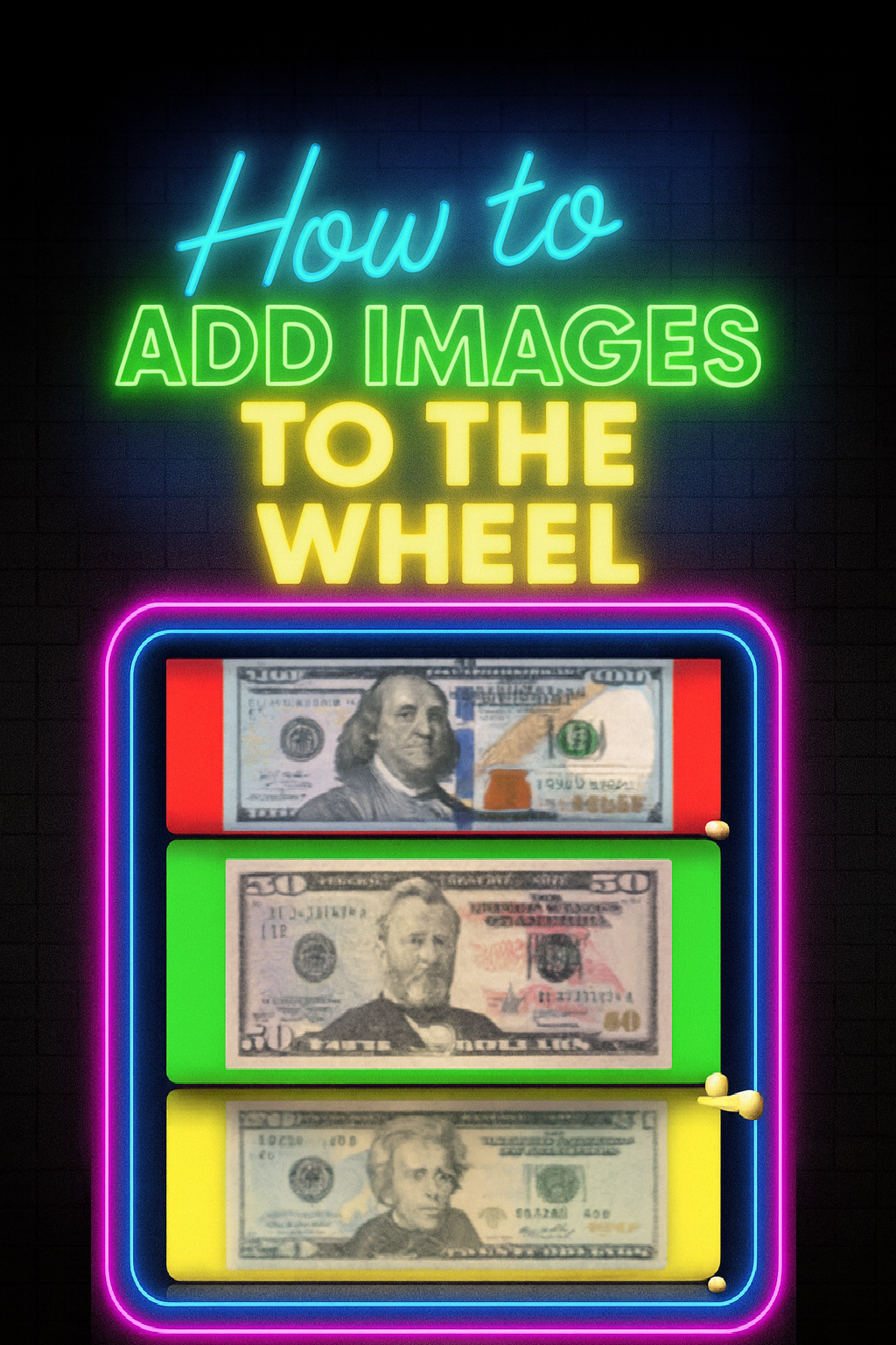 How to Add Images to the Wheel